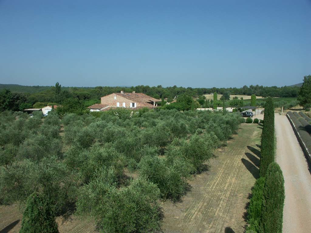 Le domaine vu du ciel